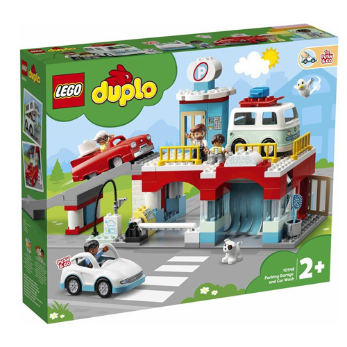 LEGO® Duplo Parkhaus mit Autowaschanlage