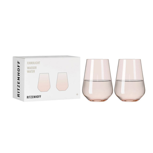 Ritzenhoff Fjordlicht Wasserglas-Set rosé